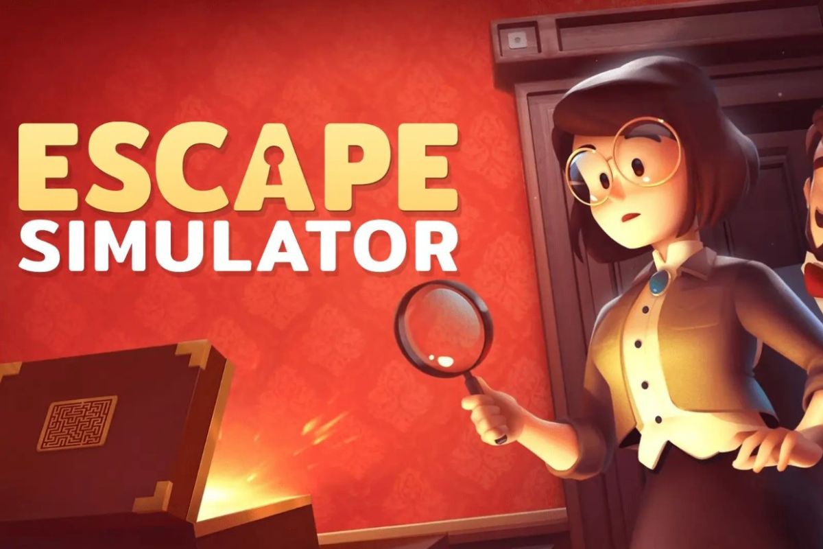 Escape simulator logo cover title