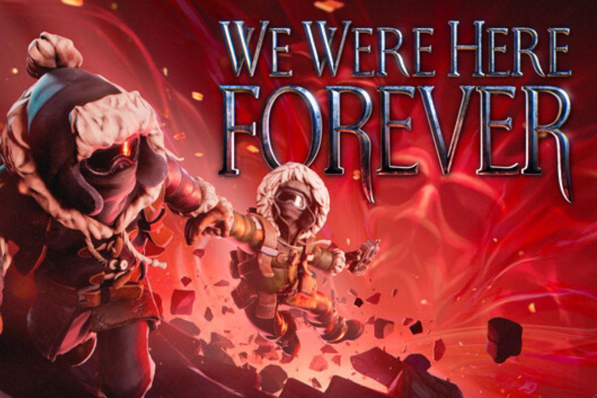 we were here forever cover title